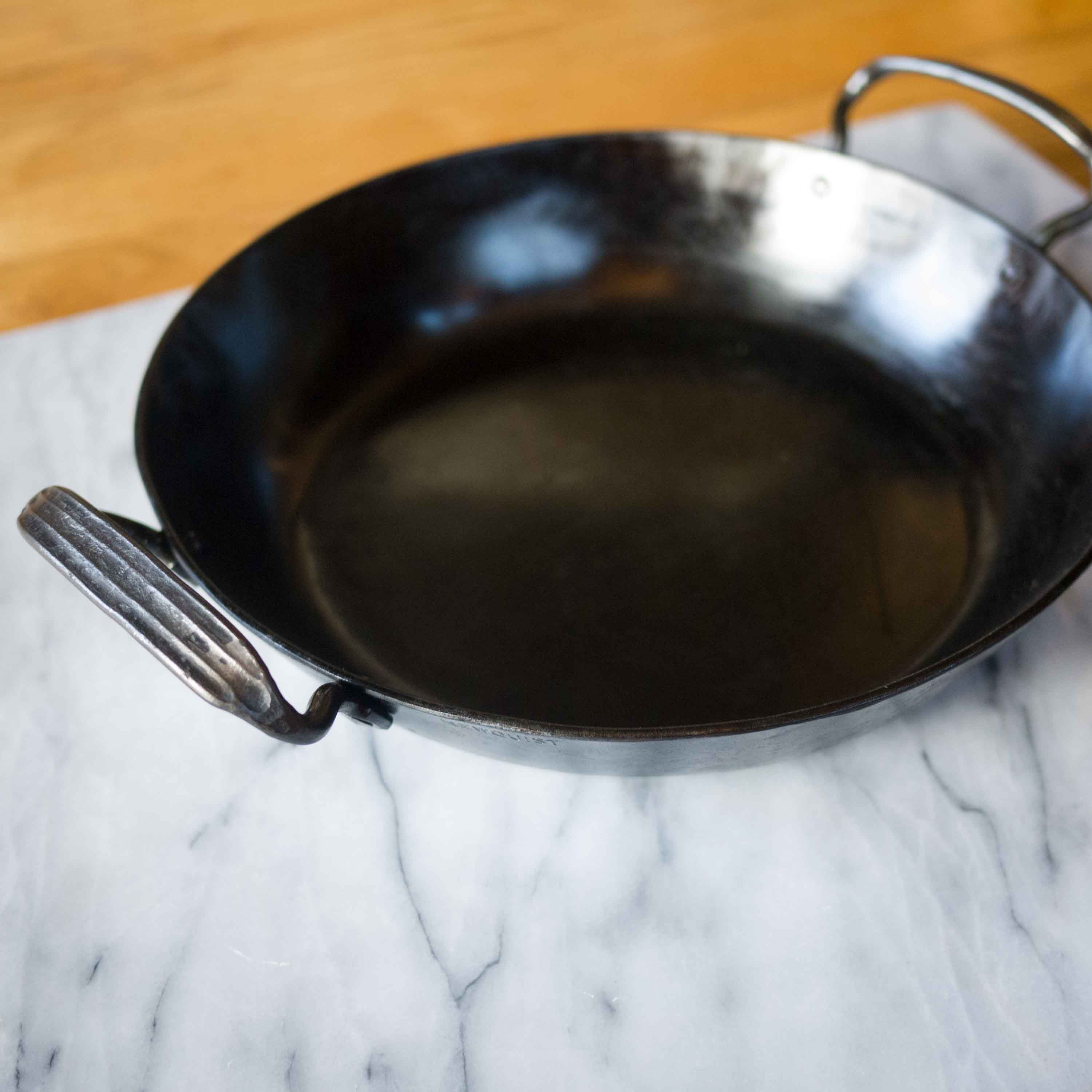 Carbon Steel Pan • Hand Forged Cookware • Newquist Forge